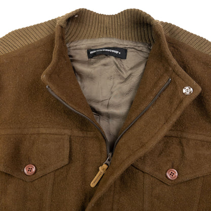 Vintage Mercibeaucoup By Issey Miyake Wool Bomber Jacket Size L