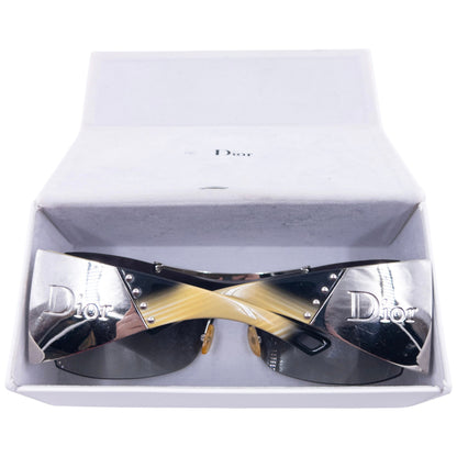 Vintage Dior Rimless Visor Sunglasses