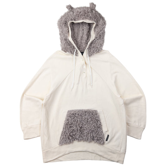 Vintage Mercibeaucoup By Issey Miyake Fleece Ear Hoodie Size S