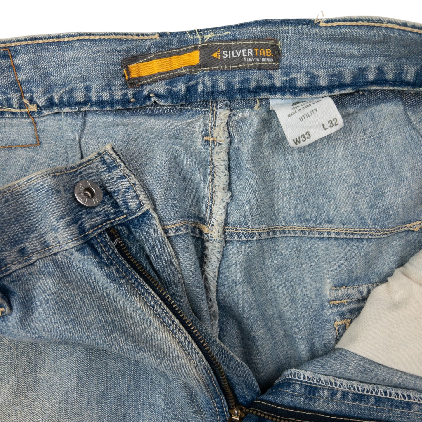 Vintage Levi's Silver Tab Denim Jeans Size W33