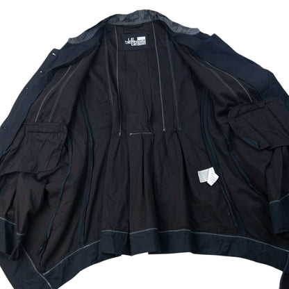 Vintage Marithe + Francois Girbaud Pleated Jacket Womens Size L