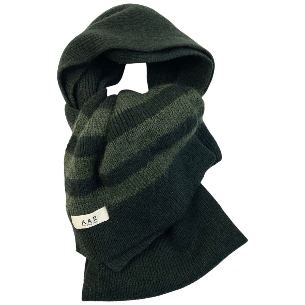 Vintage 90s Yohji Yamamoto A.A.R Long Wool Knit Scarf