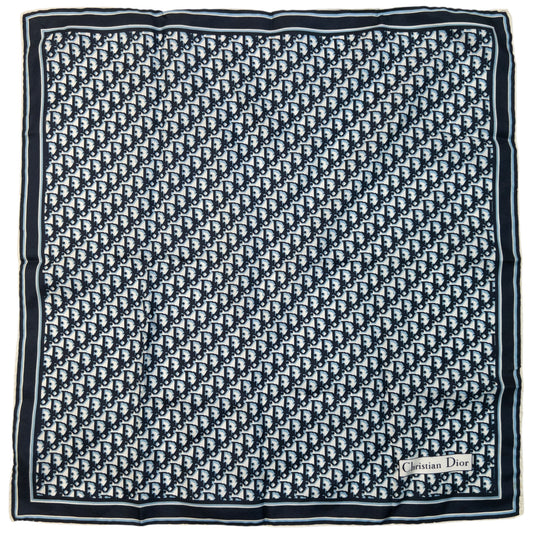 Vintage 2000s Dior Monogram Silk Scarf