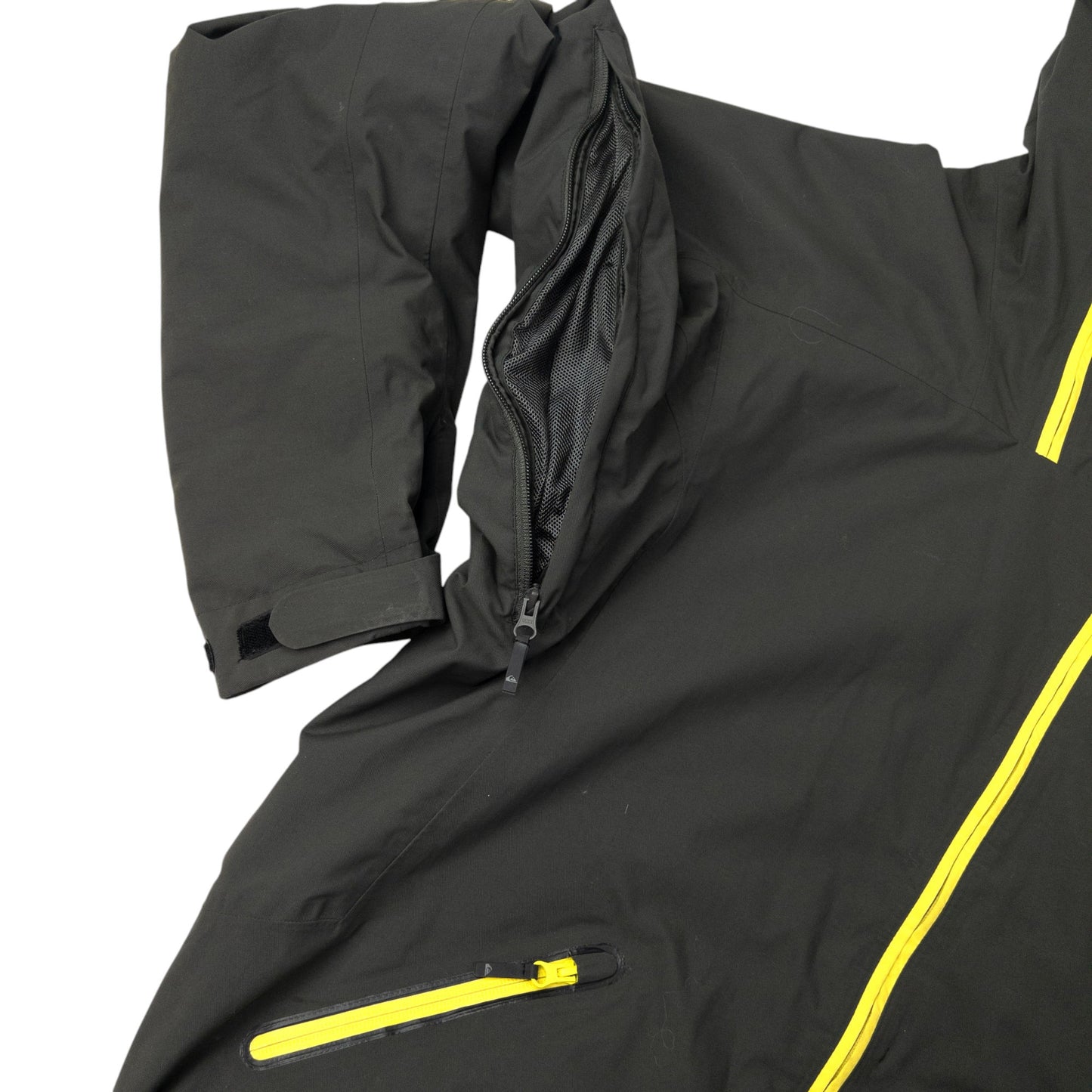 Vintage Quiksilver Double Zip Up Snowboarding Jacket Size XL