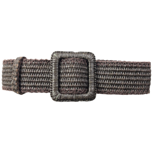Vintage 90s YSL Yves Saint Laurent Woven Belt Size L