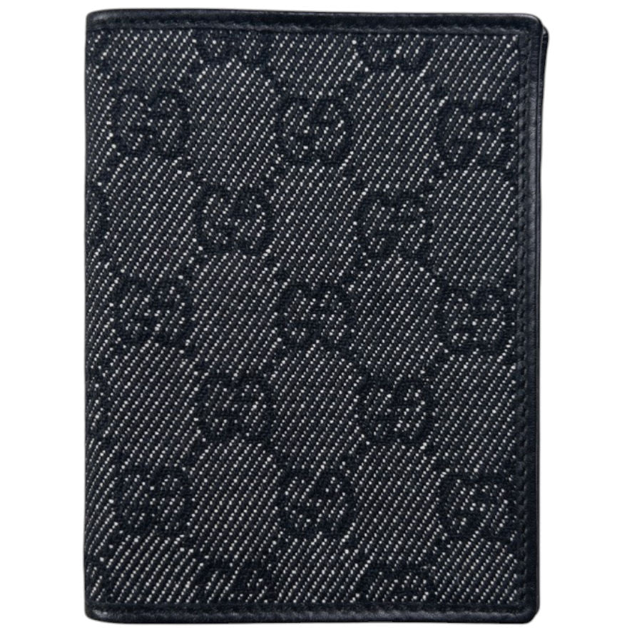 Vintage Gucci Monogram Leather Card Holder