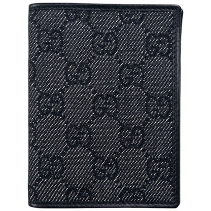 Vintage Gucci Monogram Leather Card Holder