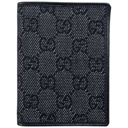 Vintage Gucci Monogram Leather Card Holder