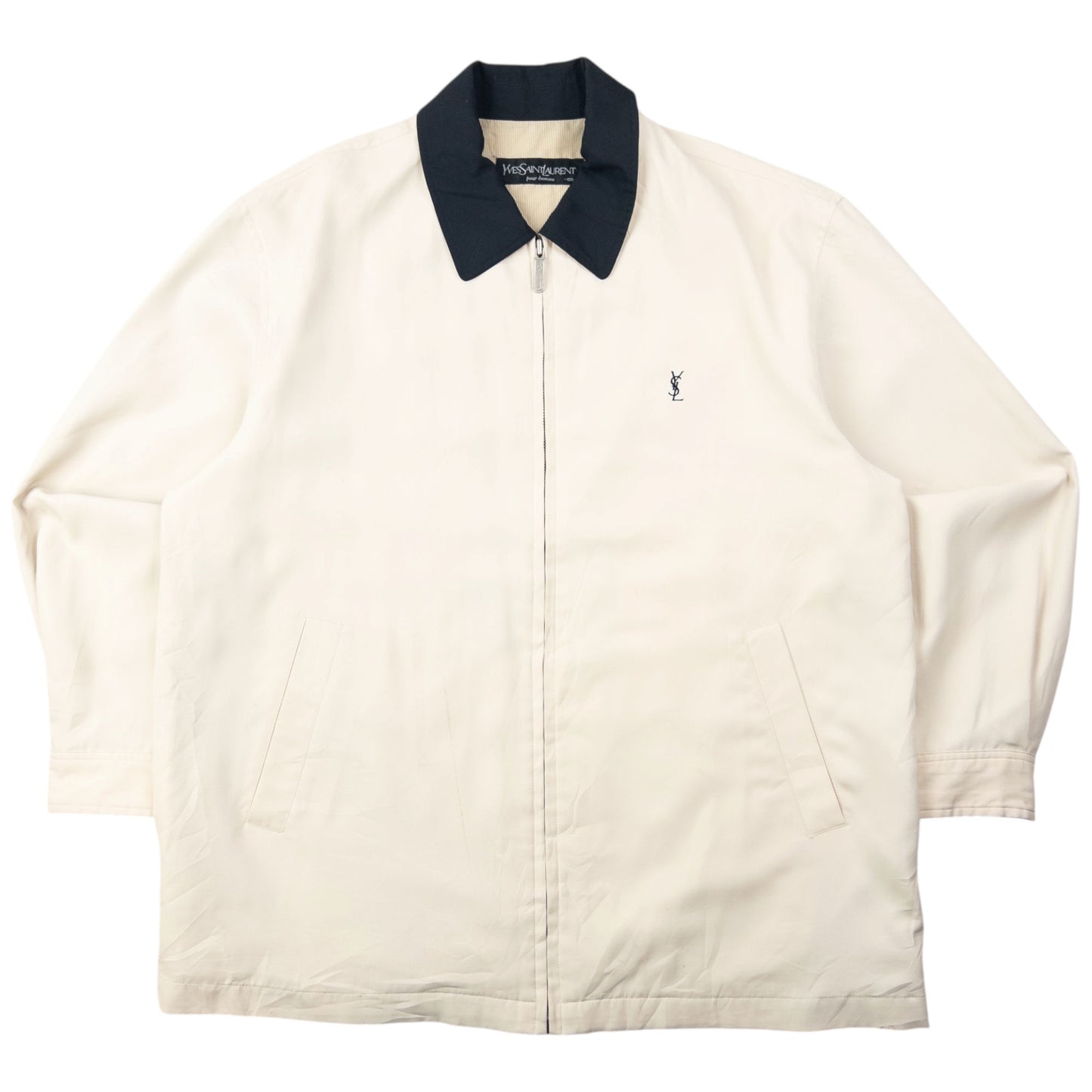 Vintage 90s YSL Yves Saint Laurent Harrington Jacket Size L