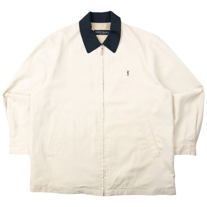 Vintage 90s YSL Yves Saint Laurent Harrington Jacket Size L