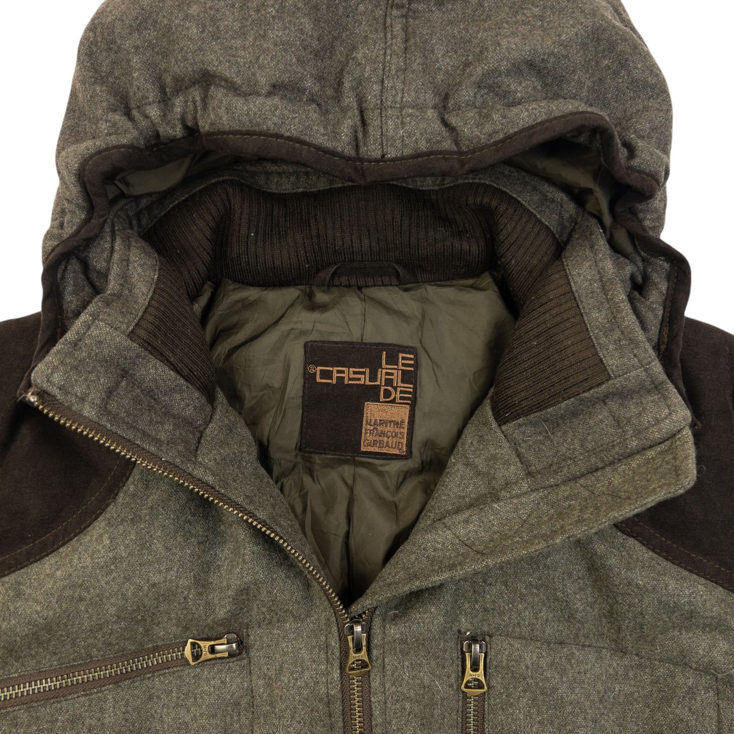Vintage 2000s Marithe + Francois Girbaud Padded Wool Jacket Size M