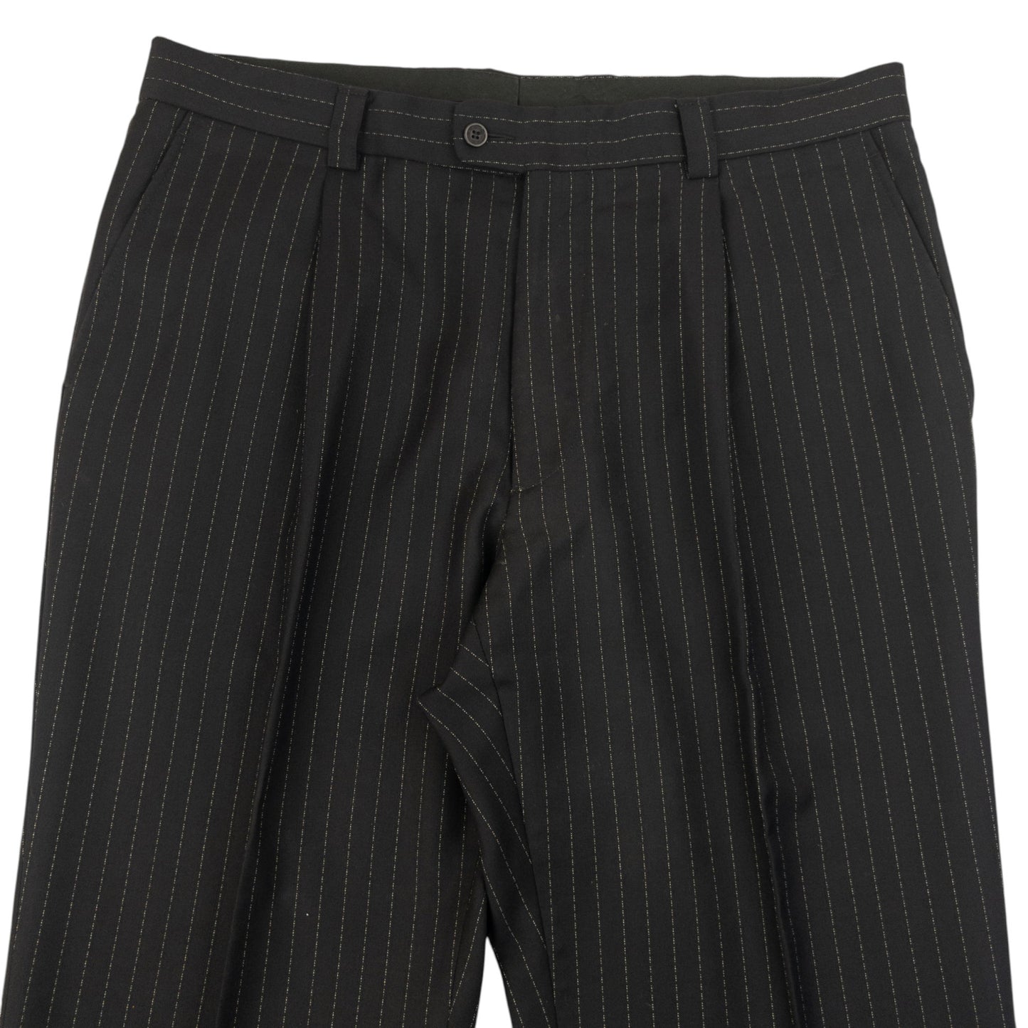 Vintage 2000s Versace Classic V2 Pinstripe Jacket & Trousers Suit Set Size XL