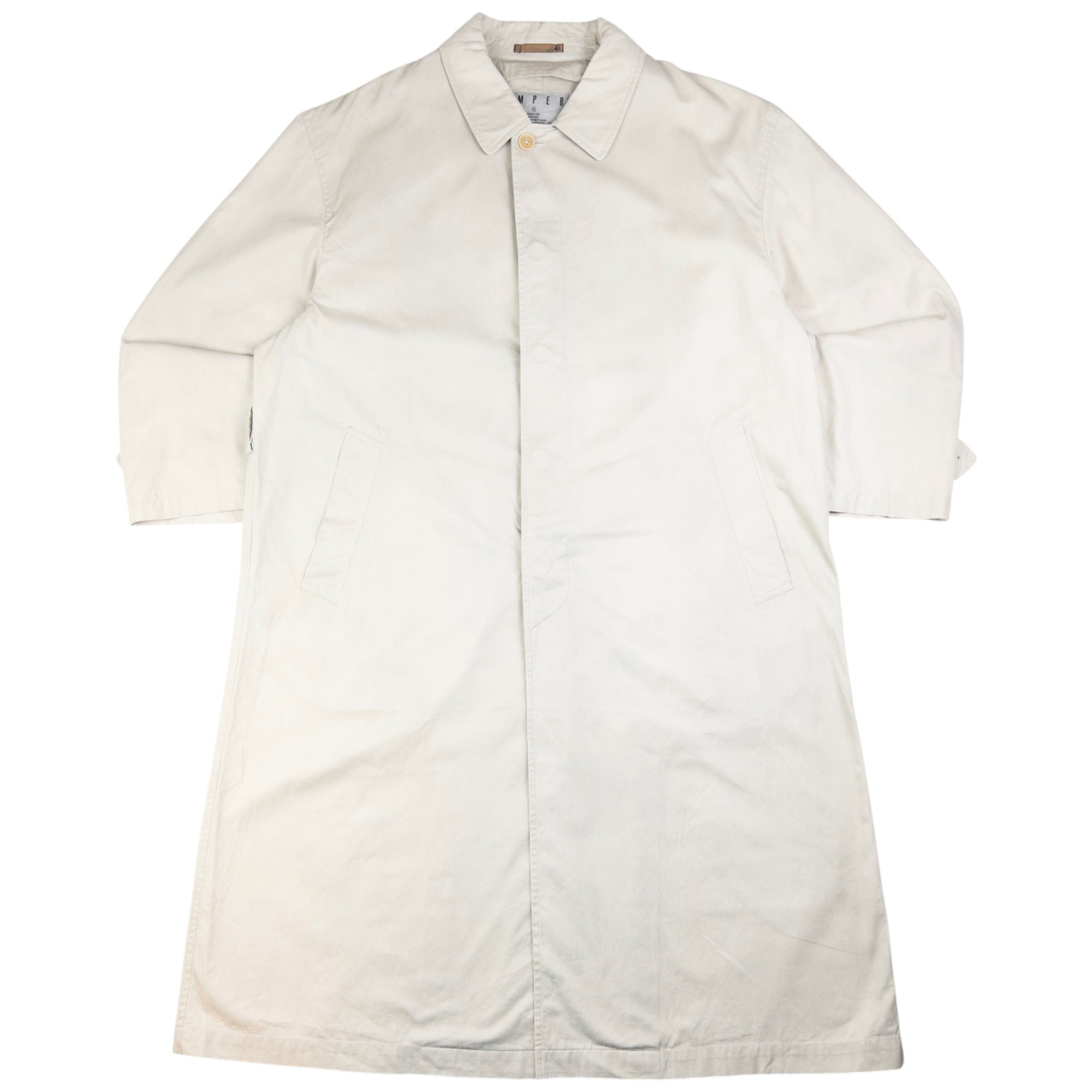 Vintage Yohji Yamamoto Homme Impermeable Trench Jacket Size L