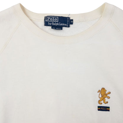 Vintage 90s Polo Ralph Lauren Lion Sweatshirt Size XL