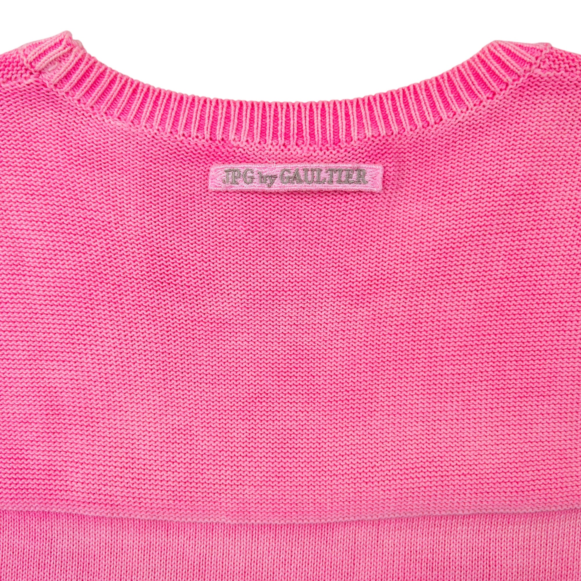 Vintage Jean Paul Gaultier JPG Jeans Knit Top Womens Size S