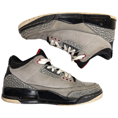 Vintage Nike Air Jordan 3 Retro Stealth Trainers Size UK 10