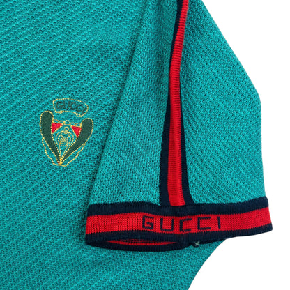 Vintage 80s Gucci Knit T Shirt Womens Size S
