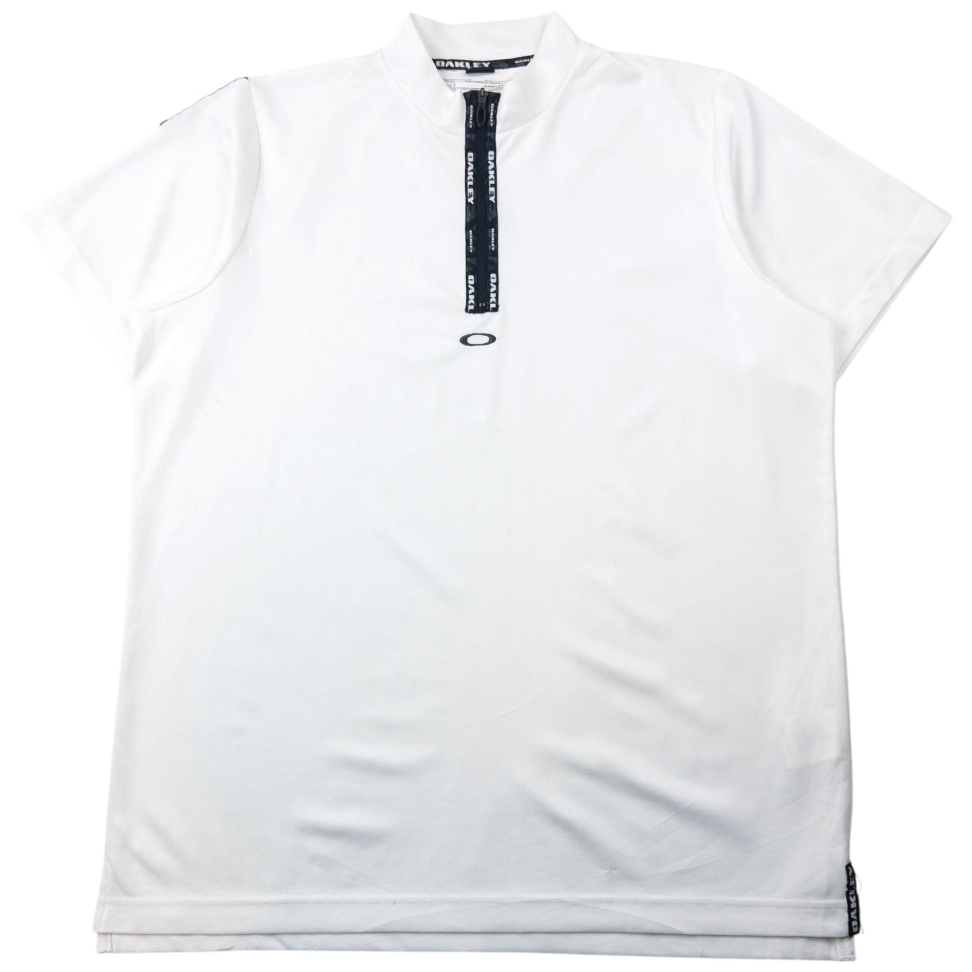 Vintage Oakley Q Zip Cycling T Shirt Size L