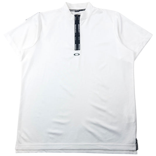 Vintage Oakley Q Zip Cycling T Shirt Size L