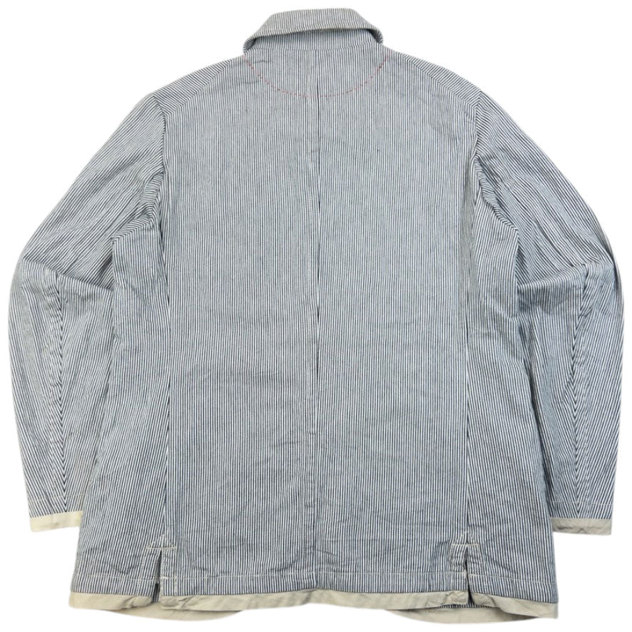 Vintage 2000s PPFM Striped Button Up Jacket Size M