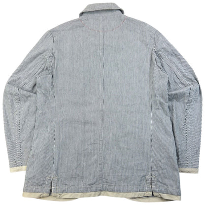 Vintage 2000s PPFM Striped Button Up Jacket Size M