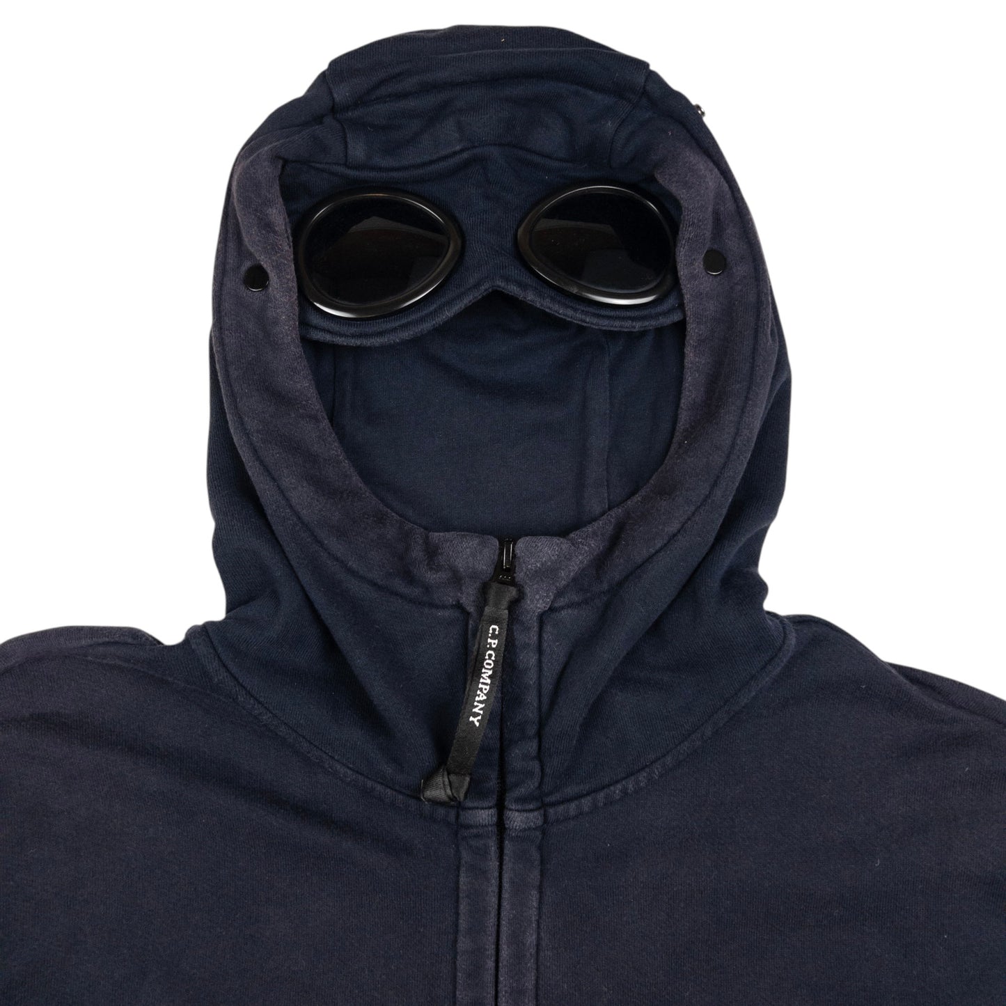 Vintage CP Company Goggle Hood Zip Up Hoodie Size L