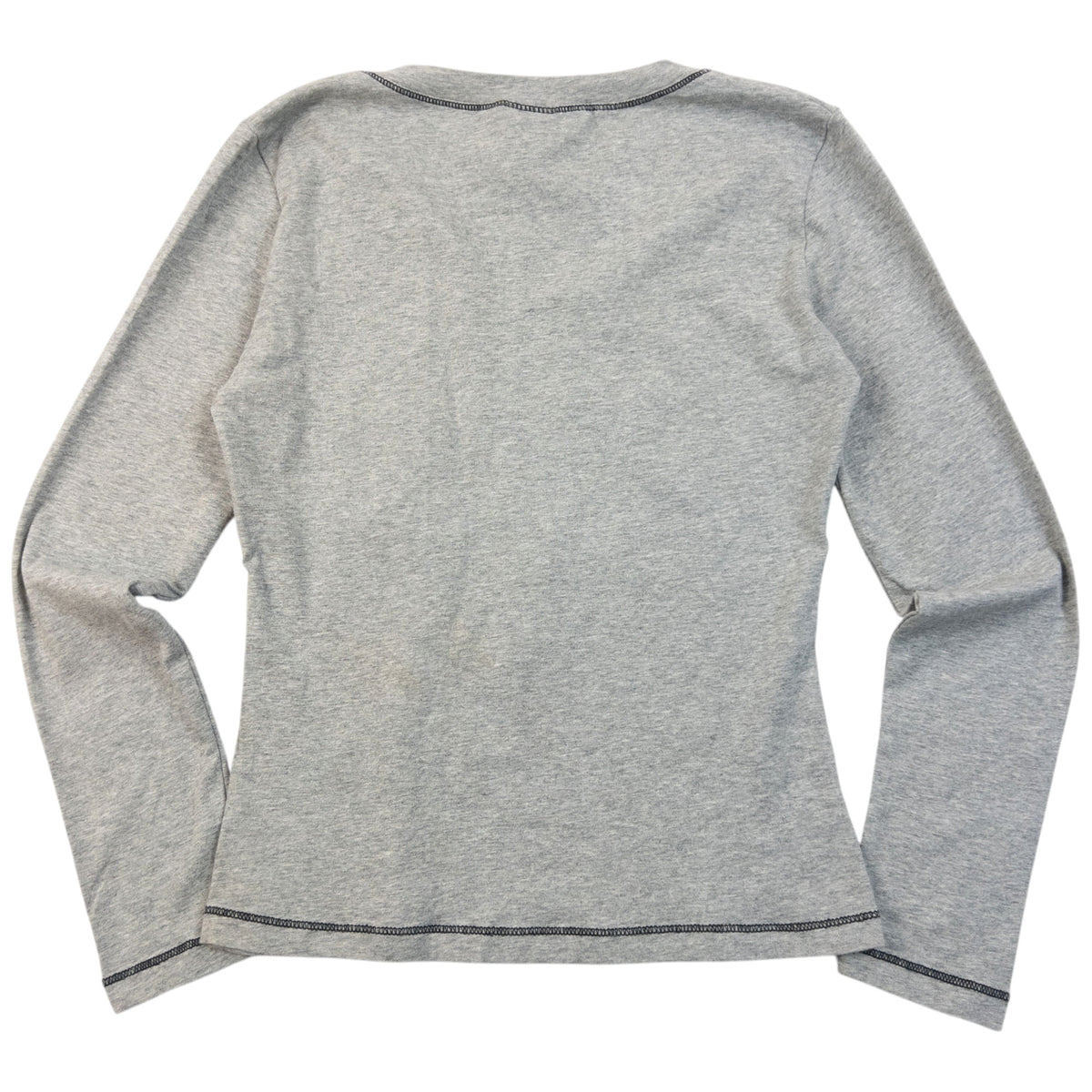 Vintage 2000s Dolce & Gabbana Embroidered Long Sleeve T Shirt Womens Size S