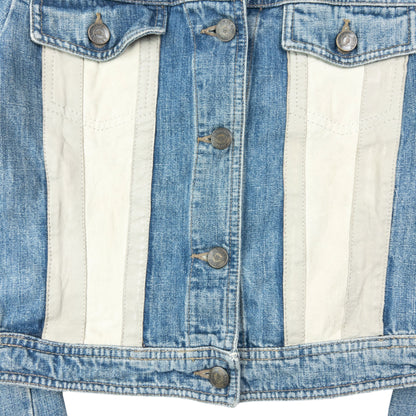 Vintage 2000s Armani Jeans Button Up Denim Jacket Womens Size M