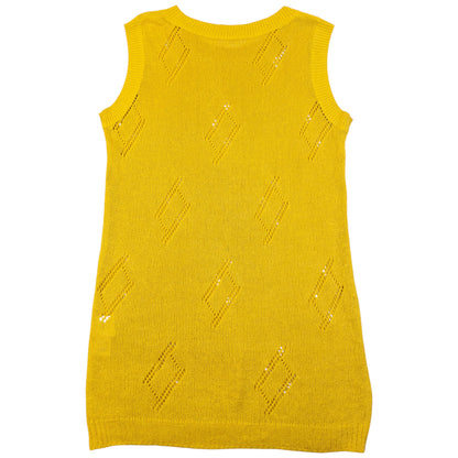 Vintage 90s Balenciaga La Mode Knit Sweater Vest Womens Size L