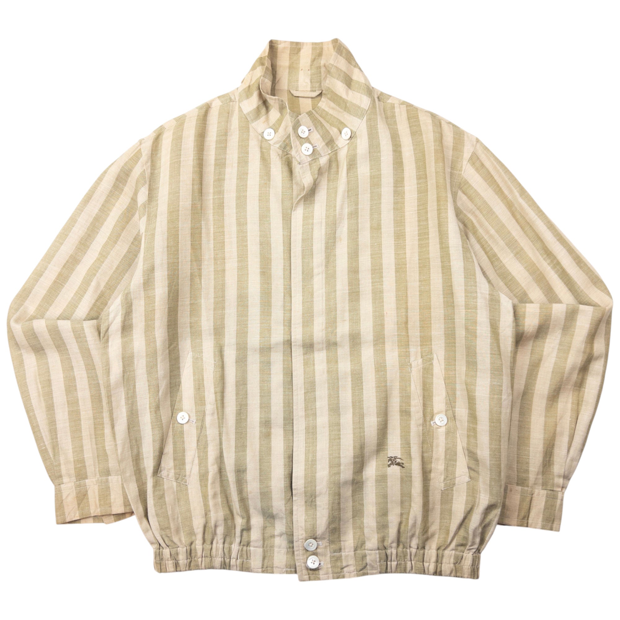 Vintage Burberry Striped Jacket Size S