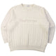 Vintage 90s Burberry Embroidered Wool Knit Jumper Size M