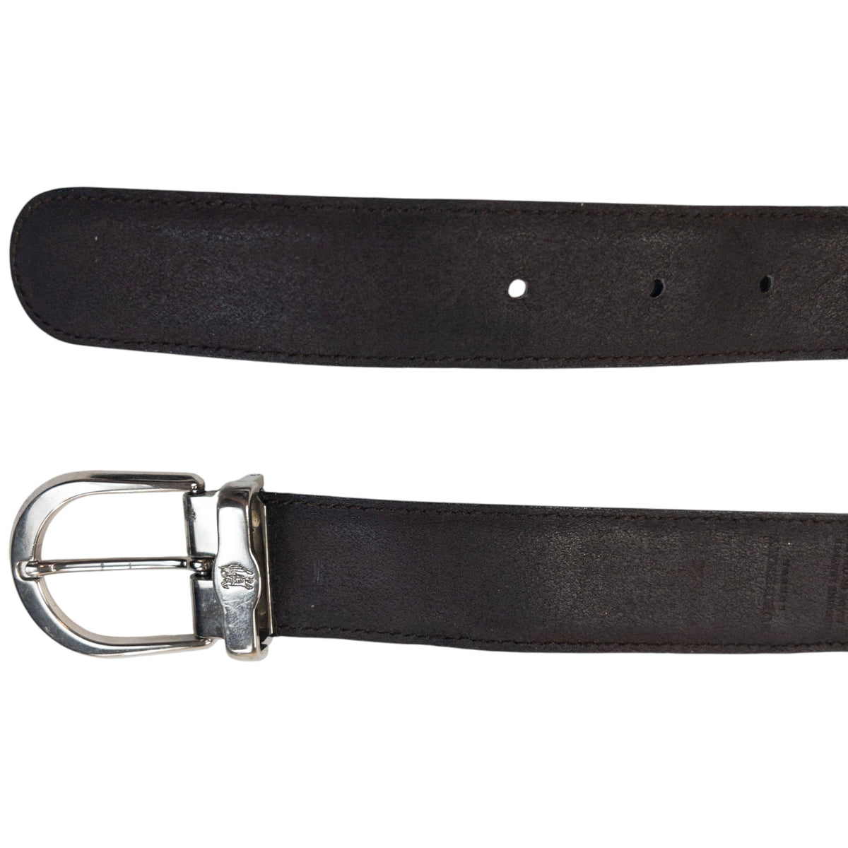 Vintage 2000s Burberry Leather Belt Size XXL