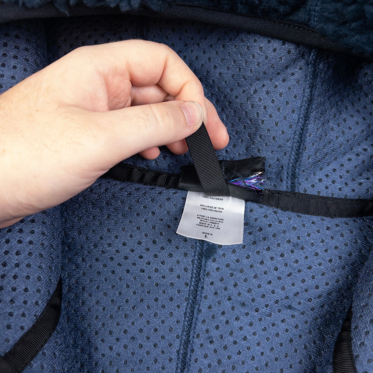 Vintage 2004 Patagonia Rhythm Depp Pile Fleece Jacket Size XL