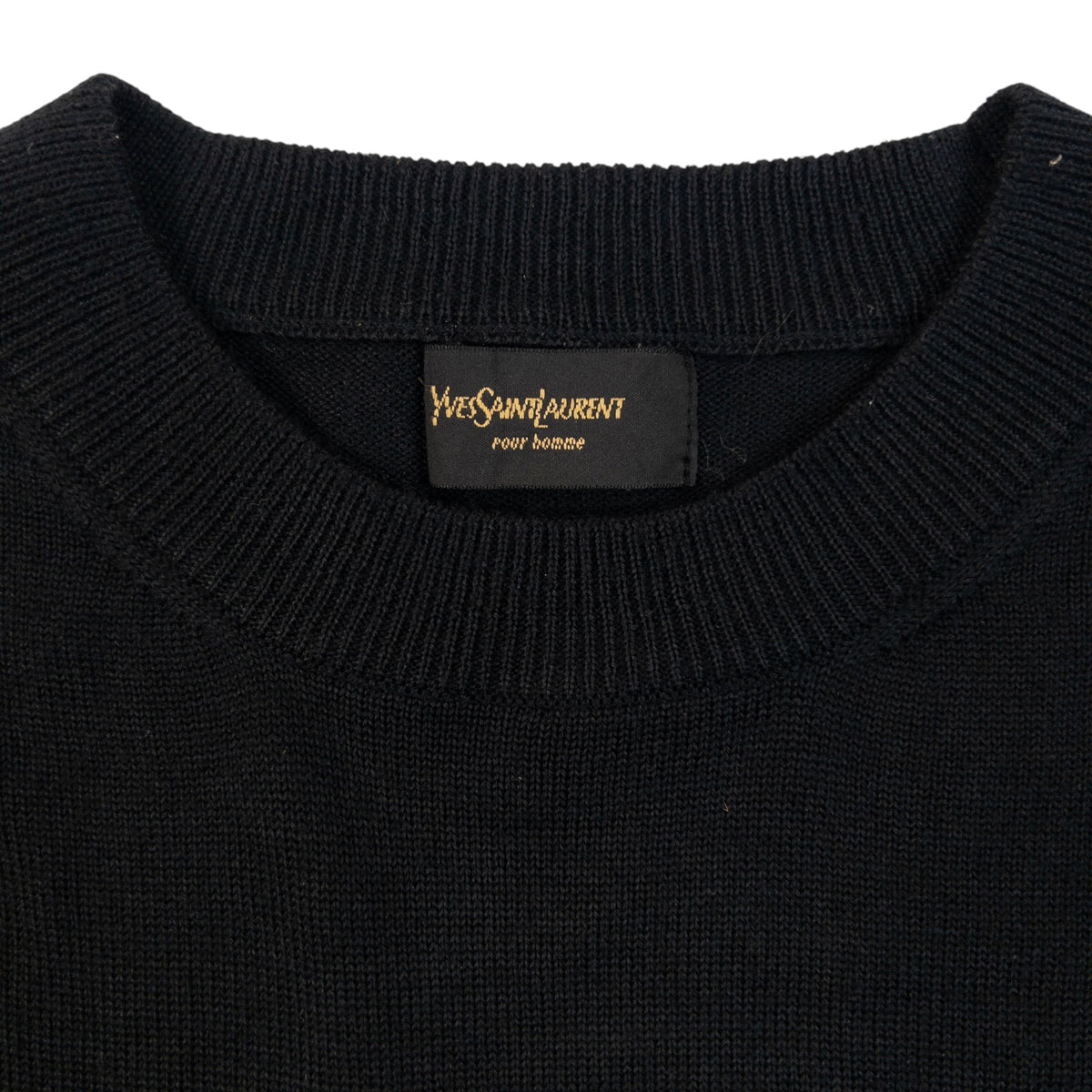 Vintage 90s YSL Yves Saint Laurent Embroidered Sweatshirt Size XS