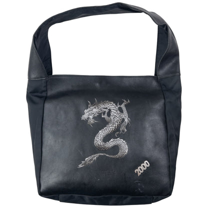 Vintage 2000 Jean Paul Gaultier Dragon Leather Shoulder Bag