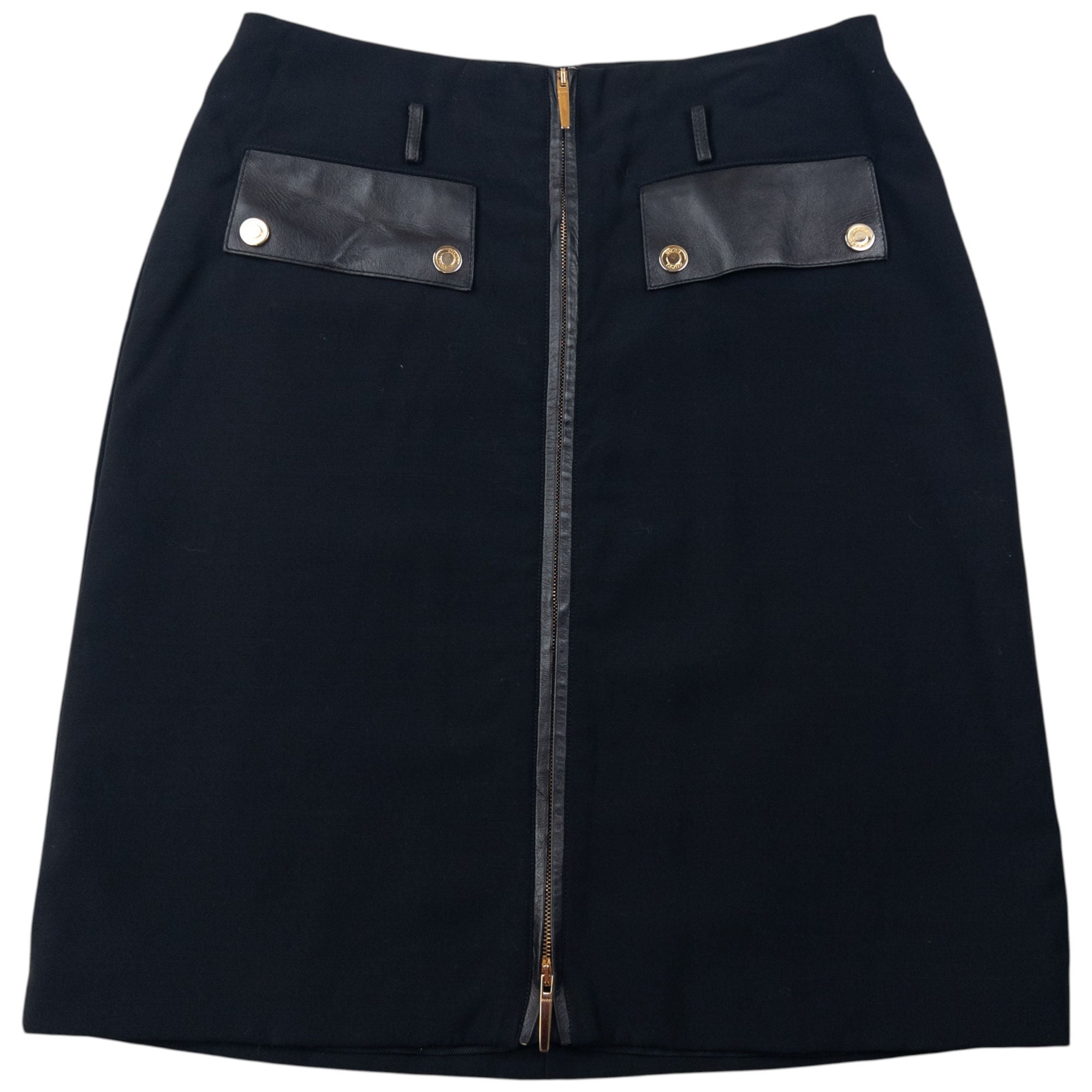 Vintage FW2000 Gucci By Tom Ford Zip Skirt Womens Size W28