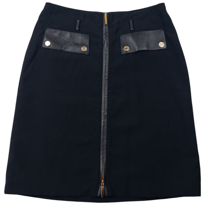 Vintage FW2000 Gucci By Tom Ford Zip Skirt Womens Size W28