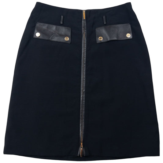 Vintage FW2000 Gucci By Tom Ford Zip Skirt Womens Size W28