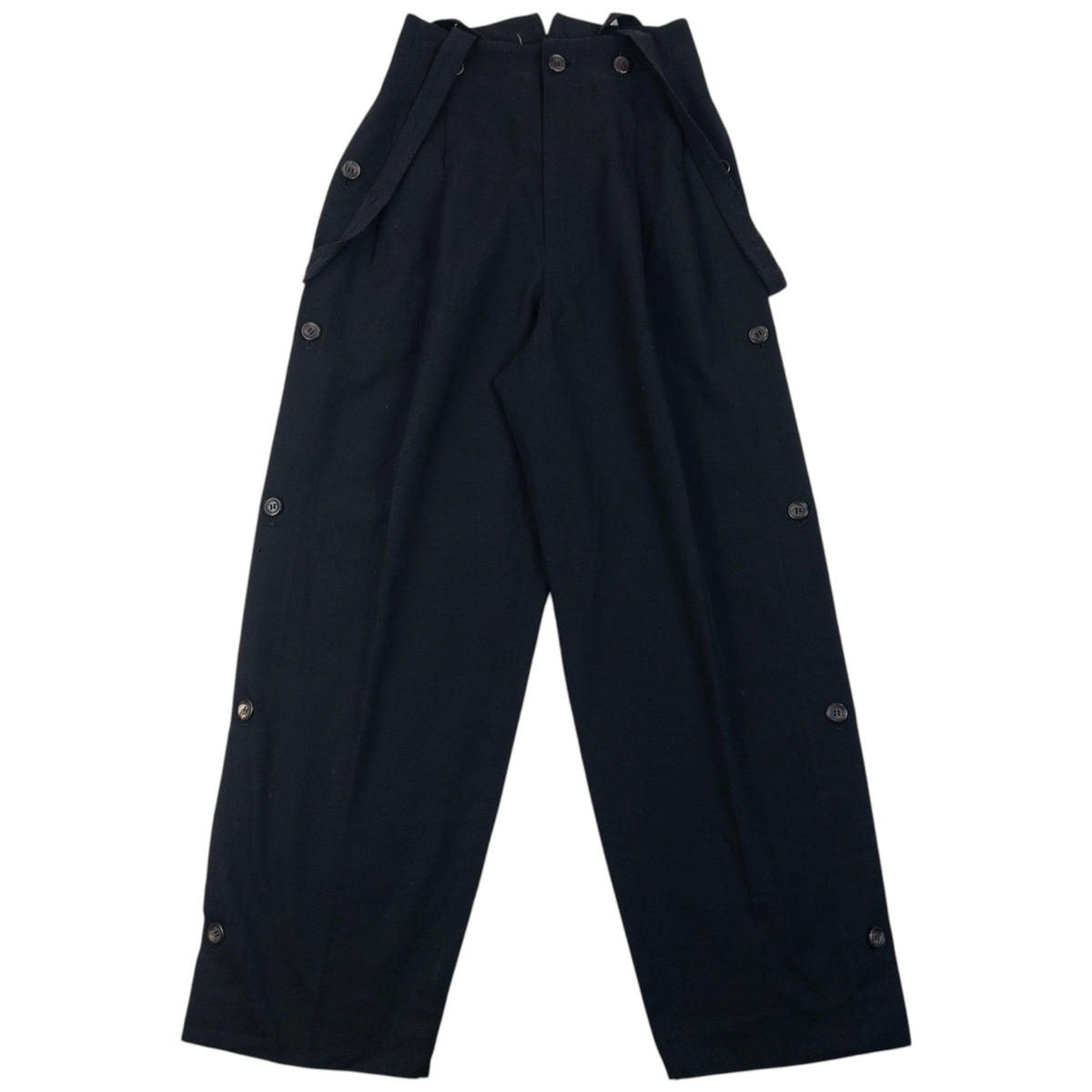 Vintage 90s Issey Miyake Button Suspender Trousers Size W25