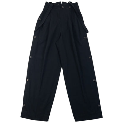 Vintage 90s Issey Miyake Button Suspender Trousers Size W25