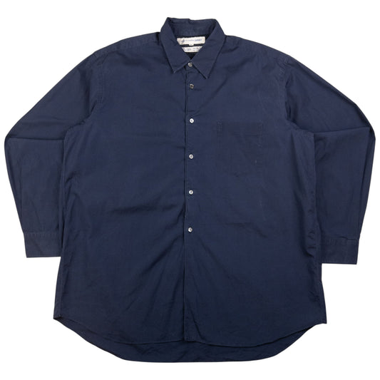 Vintage Comme Des Garçons SHIRT Button Up Padded Shirt Size L