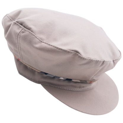 Vintage 80s Burberry Newsboy Hat Size M