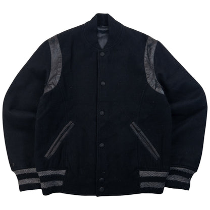 Vintage 2000s PPFM Wool Varsity Bomber Jacket Size S