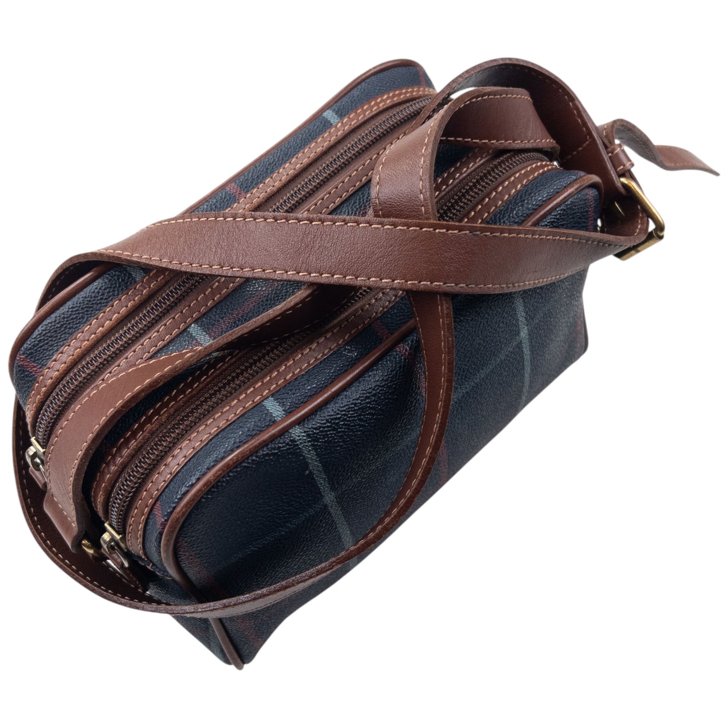 Vintage Burberry Nova Check Crossbody Bag