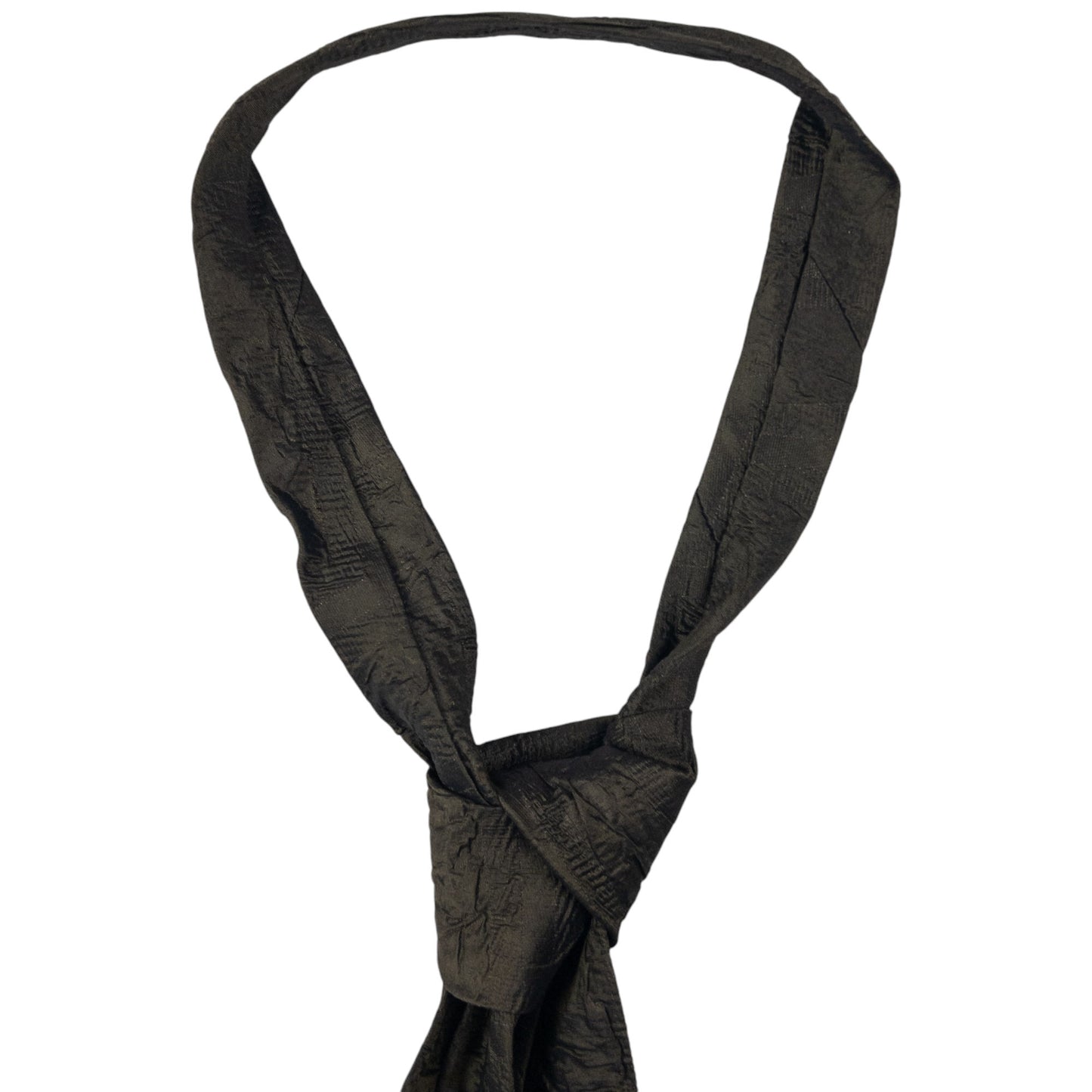 Vintage Issey Miyake Crinkle Silk Tie