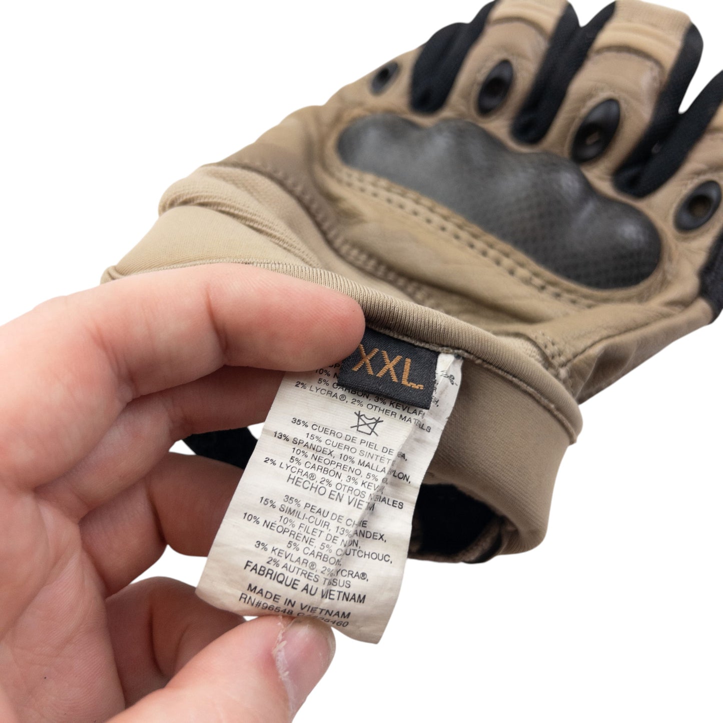 Vintage 2000s Oakley Factory Pilot Gloves Size XXL
