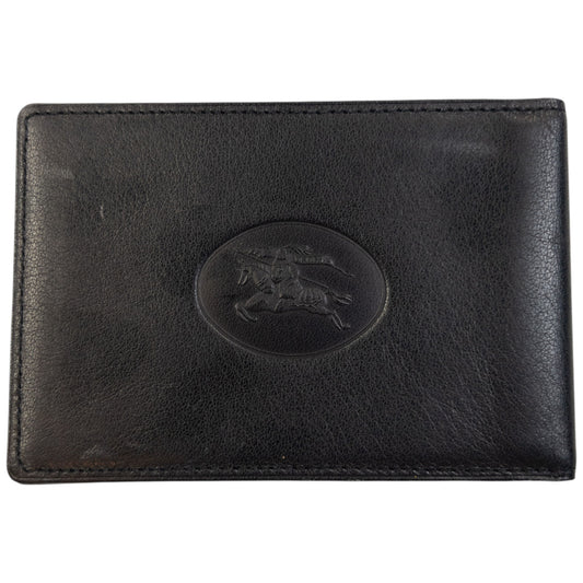 Vintage 90s Burberry Leather Card Holder