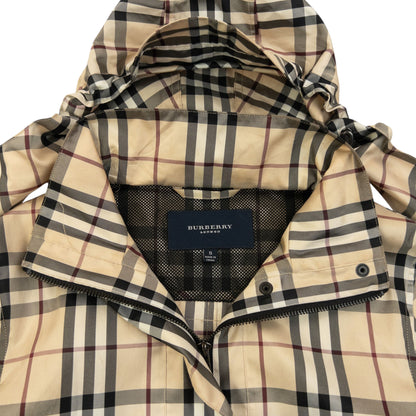 Vintage 2000s Burberry Nova Check Belt Waist Jacket Womens Size S
