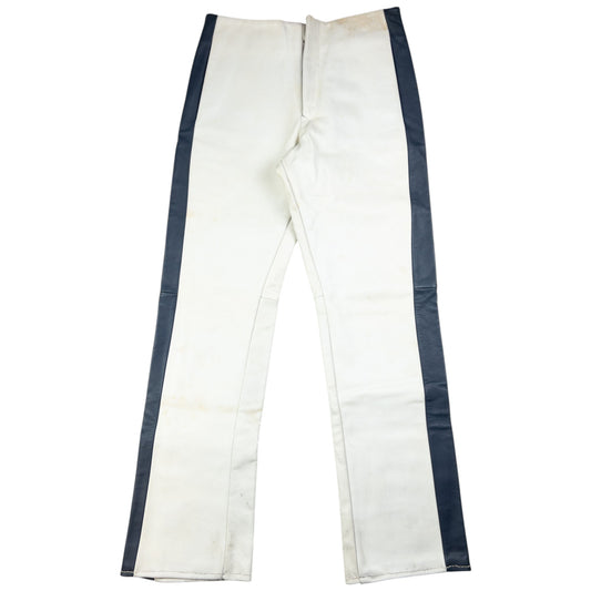 Vintage Katharine Hamnett Leather Trousers Size W30