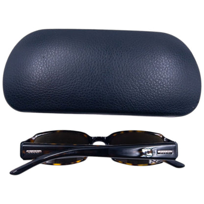Vintage 2000s Gucci By Tom Ford Tortoise Shell Sunglasses in brown, photo 8